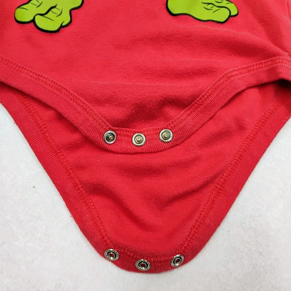 Nickelodeon Teenage Mutant Ninja Turtles‎ Raphael Red Baby One Piece Romper 12M